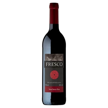 Fresco Wino czerwone półsłodkie polskie 750 ml - 1