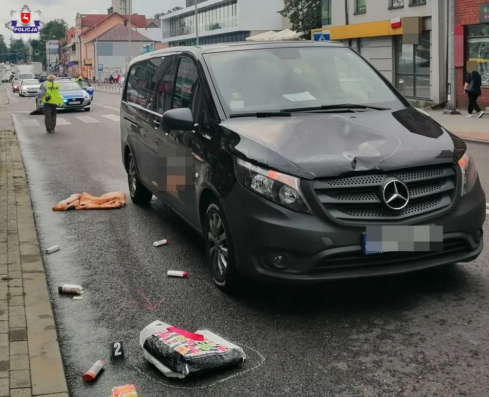 Kierowca karawanu był trzeźwy, policja zabrała mu prawo jazdy