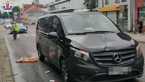 Kierowca karawanu był trzeźwy, policja zabrała mu prawo jazdy