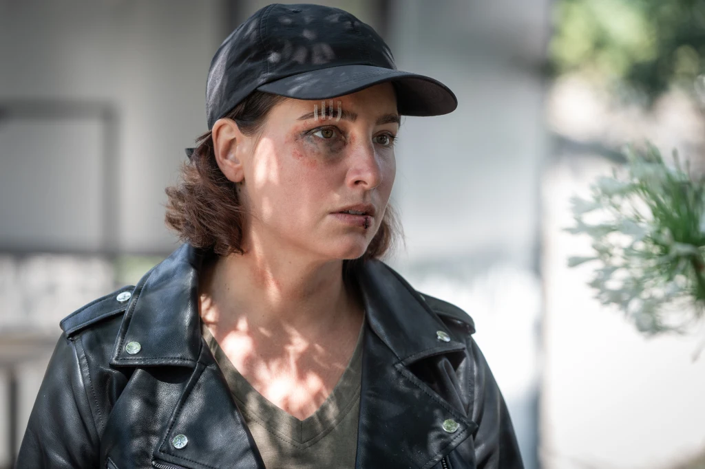 Laura Samojłowicz w "Gliniarzach"