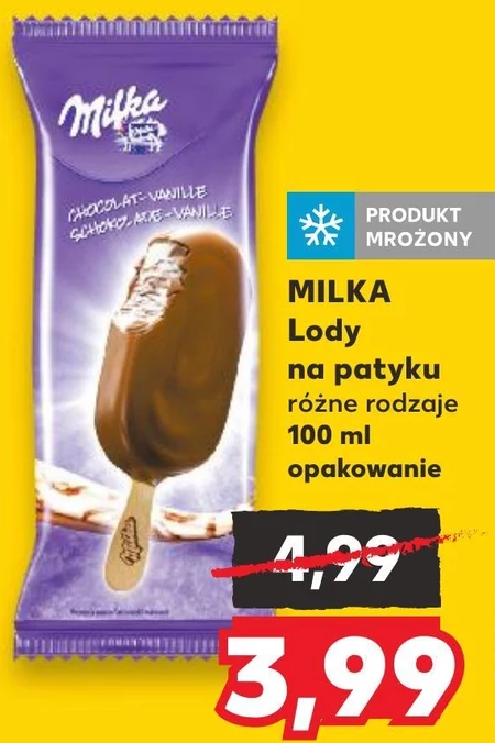 Lody Milka
