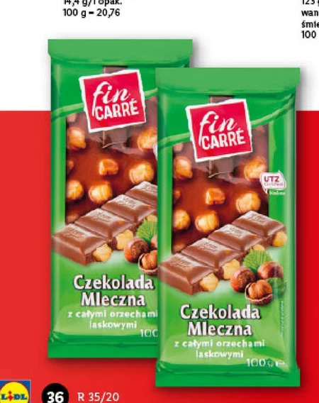 Czekolada Fin Carre