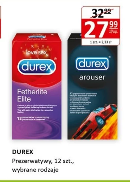 Prezerwatywy Durex