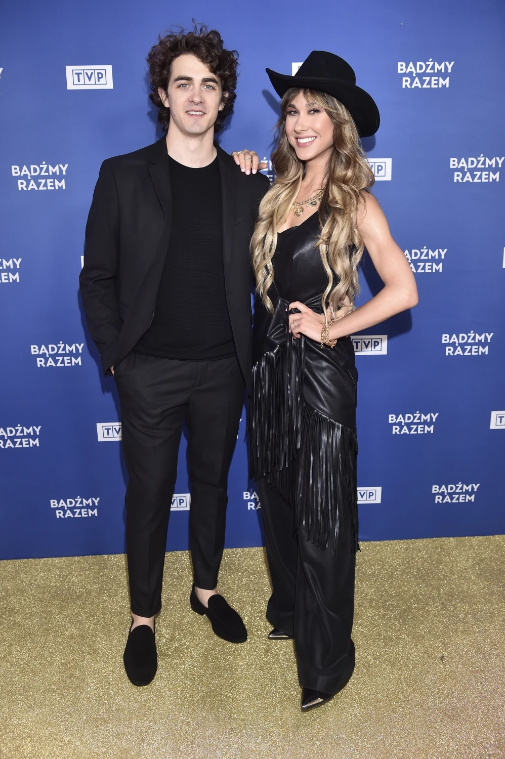 Ida Nowakowska z mężem na jesiennej ramówce TVP Ida Nowakowska z mężem na jesiennej ramówce TVP