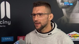 Gamrot przyznał się do tego przed kamerami. Tuż przed walką w UFC