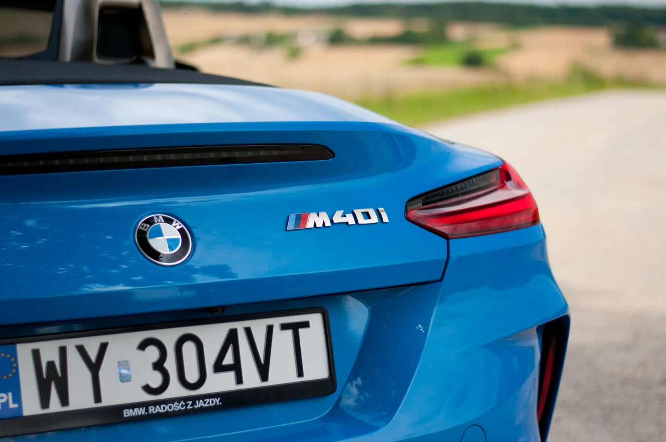 Z4 M40i daje przyjemność z jazdy dosłownie na każdej trasie...