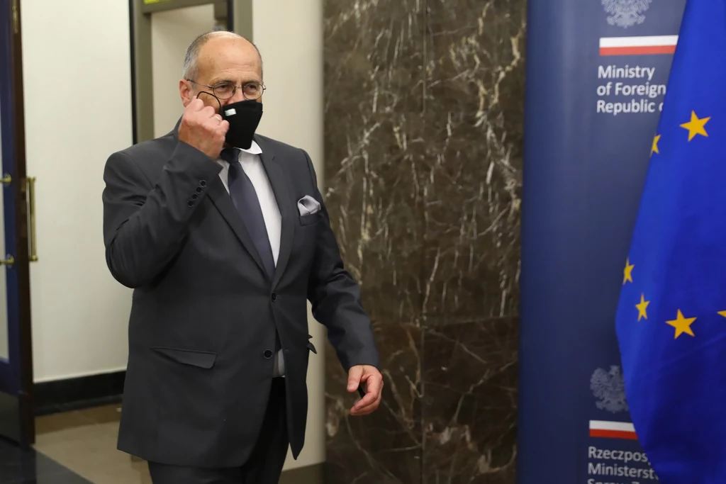 Minister spraw zagranicznych Zbigniew Rau Minister spraw zagranicznych Zbigniew Rau