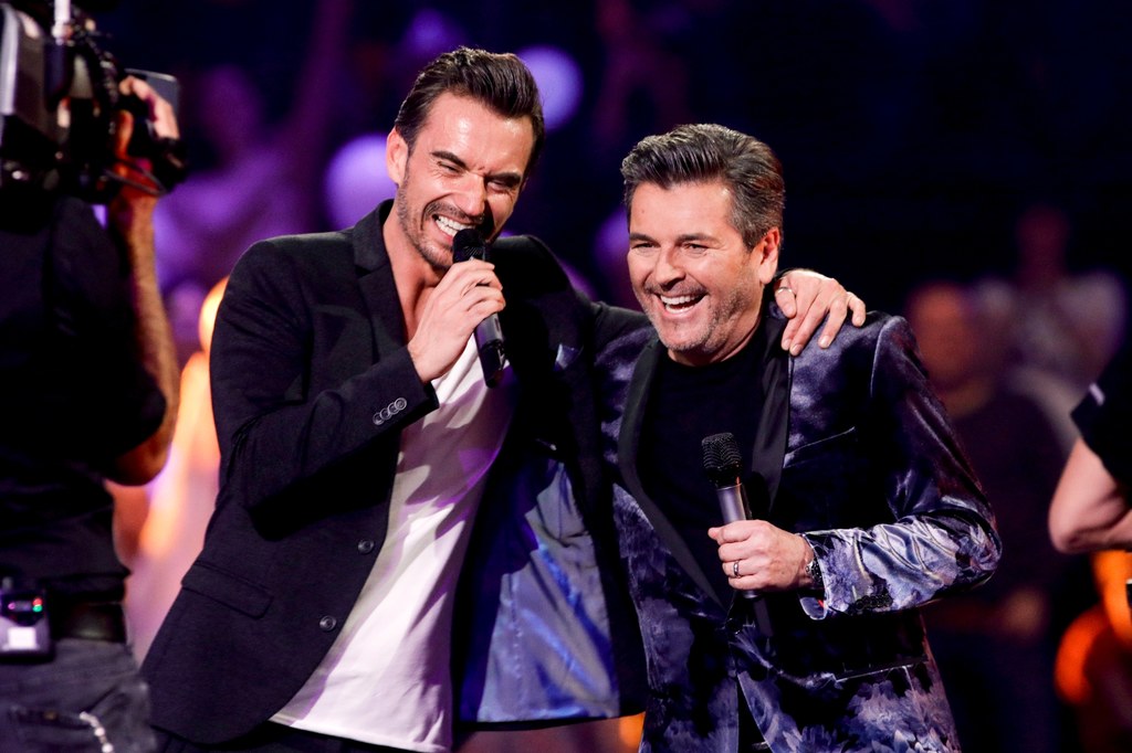 Florian Silbereisen i Thomas Anders występują w duecie