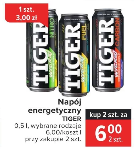 Napój energetyczny Tiger