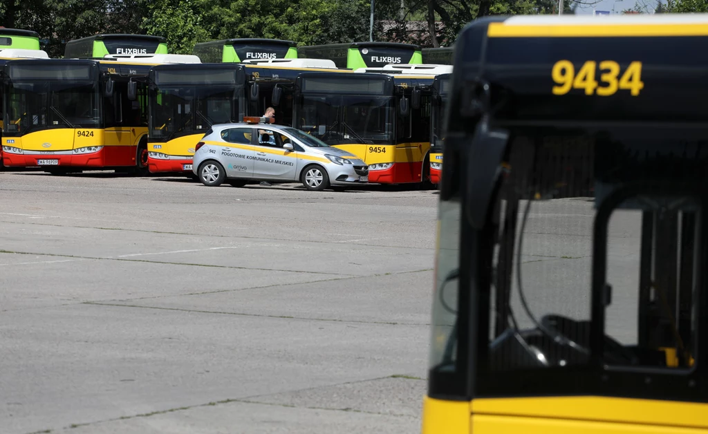 Warszawskie autobusy nie  maja dobrej passy