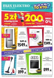 Wrześniowe promocje w Max Elektro!