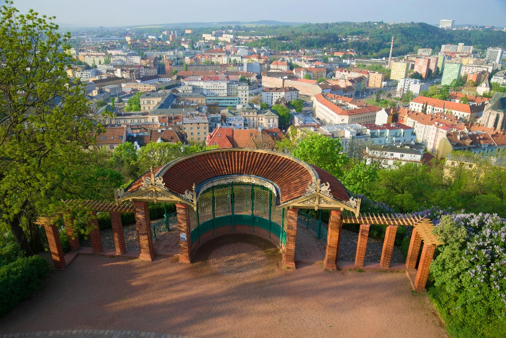 Bezrobocie: Czechy sa najlepsze w całej Unii Europejskiej. Nz. Brno z zamku Spielberk