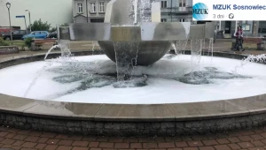 W fontannie wymienić trzeba 30 tysięcy litrów wody