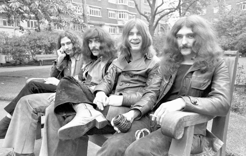 Black Sabbath w 1970 r.: od lewej Bill Ward, Tony Iommi, Ozzy Osbourne, Geezer Butler