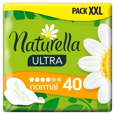 Naturella Ultra Normal Rozmiar 1 Podpaski ze skrzydełkami × 40 - 10