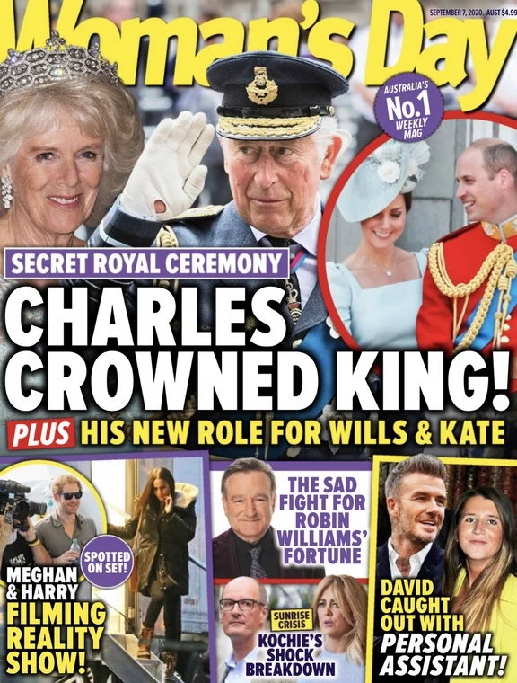 Karol koronowany na króla - donosi "Woman's Day"