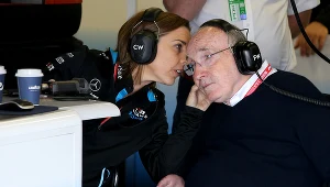 Claire Williams i jej ojciec Frank, założyciel zespołu