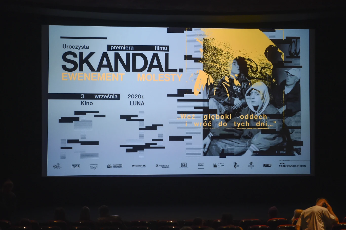 "Skandal. Ewenement Molesty" do kin trafi 2 października 2020 r.