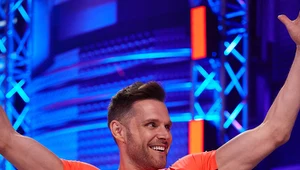 Marek Kaliszuk na planie "Ninja Warrior Polska"