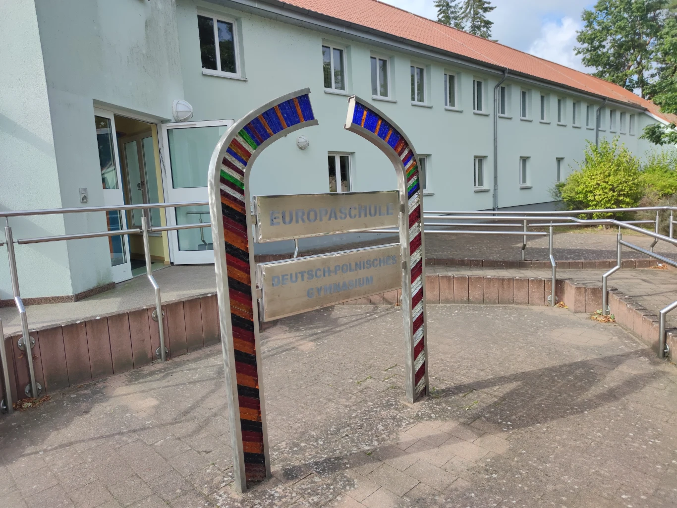 Szkoła w Loecknitz. Fot. Mateusz Madejski