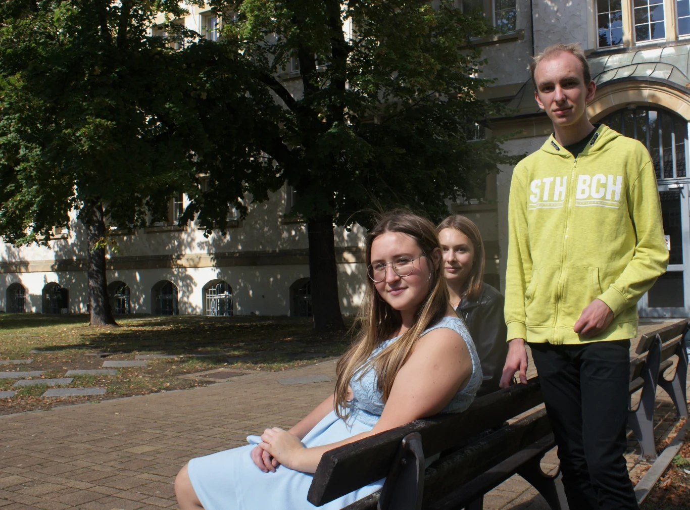 Dominika, Ala i Julian uczą się w Niemczech. Fot. Agnieszka Hreczuk