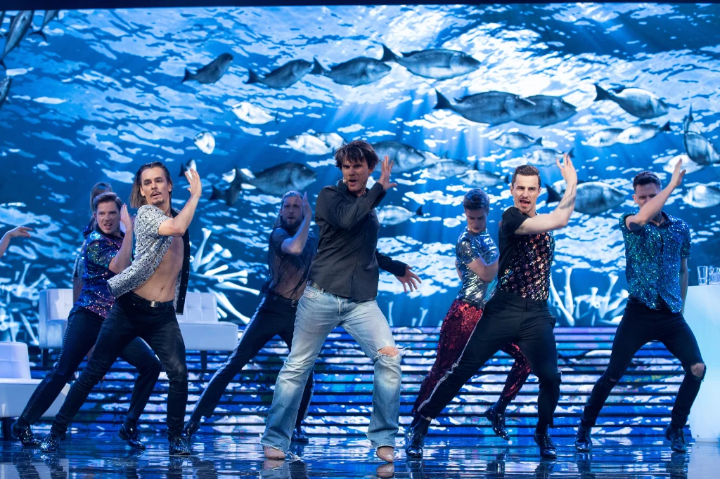 Maurycy Popiel jako Ricky Martin Maurycy Popiel jako Ricky Martin