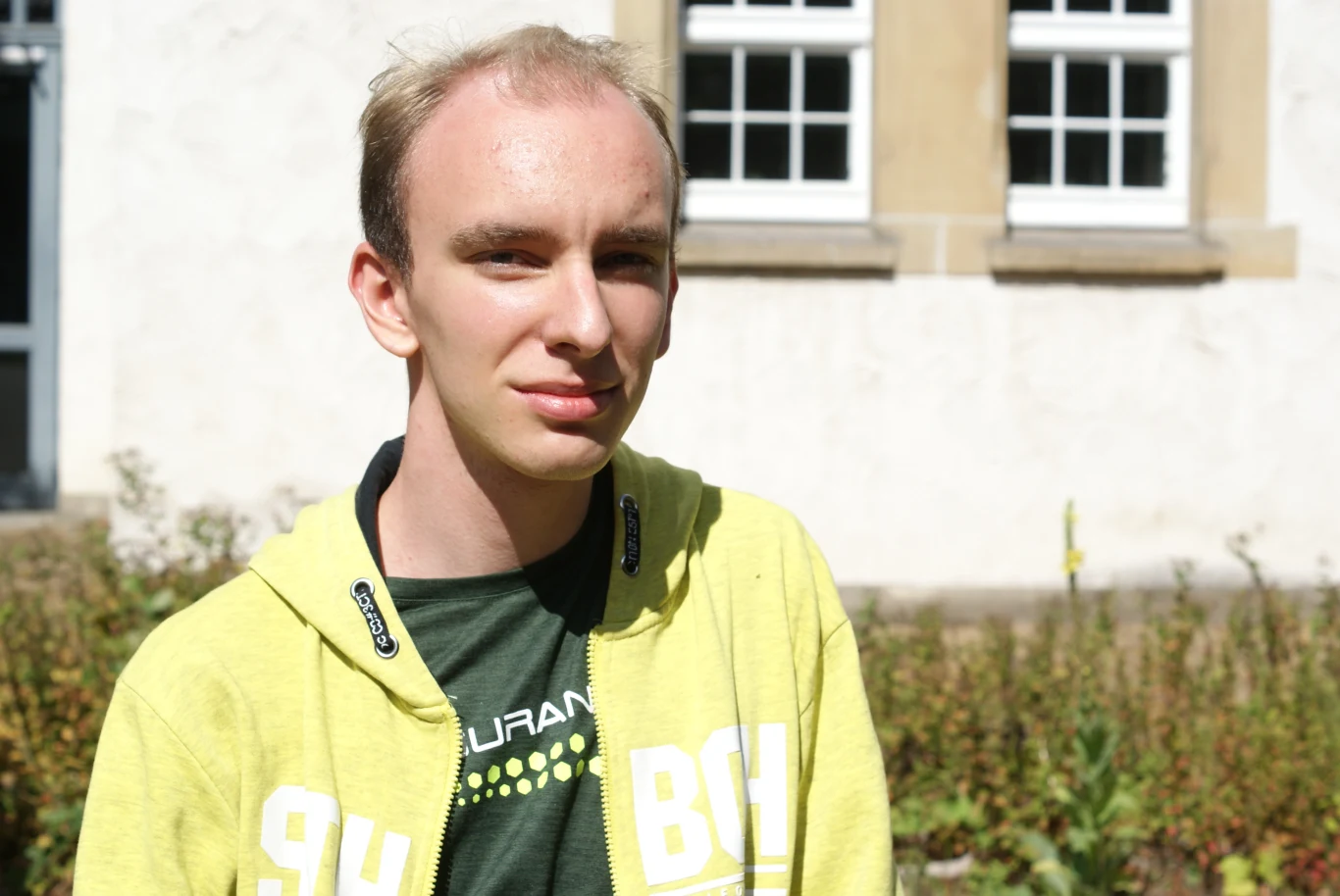 Julian wybrał naukę w Niemczech. Fot. Agnieszka Hreczuk