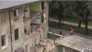 Świdnica: Wybuch gazu w kamienicy. Jedna osoba ranna 