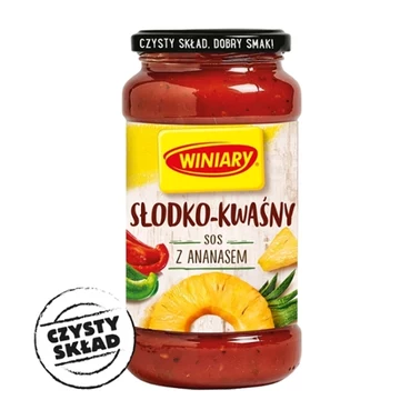 Winiary Sos słodko-kwaśny z ananasem 500 g - 0