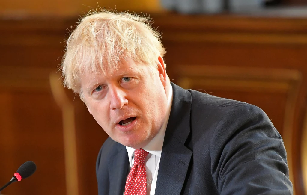Brytyjski premier Boris Johnson Brytyjski premier Boris Johnson