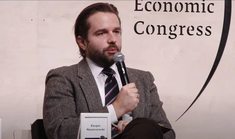 Kacper Nosarzewski, futurolog, członek zarządu Polskiego Towarzystwa Studiów nad Przyszłością i parter firmy 4CF.