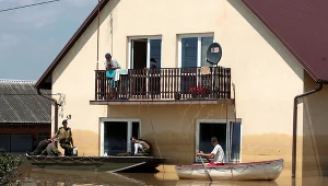 Sandomierz pod wodą, zdj. z 2010 roku