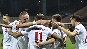 Radość piłkarzy reprezentacji Polski