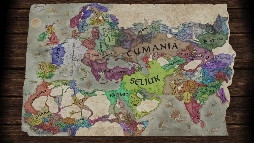 Crusader Kings III i alternatywna mapa średniowiecznej Europy Crusader Kings III i alternatywna mapa średniowiecznej Europy