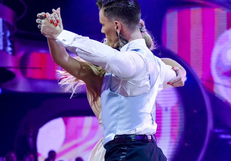 Sylwester Wilk i Hanna Żudziewicz