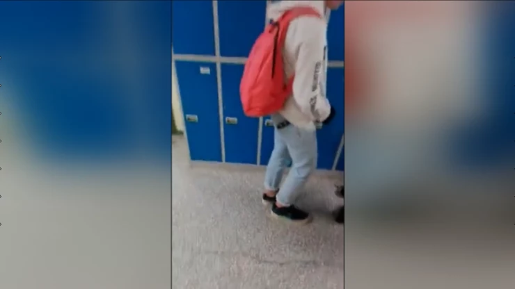 Mężczyzna nagrał całe zdarzenie Mężczyzna nagrał całe zdarzenie