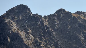 Tatry, widok na Orlą Perć