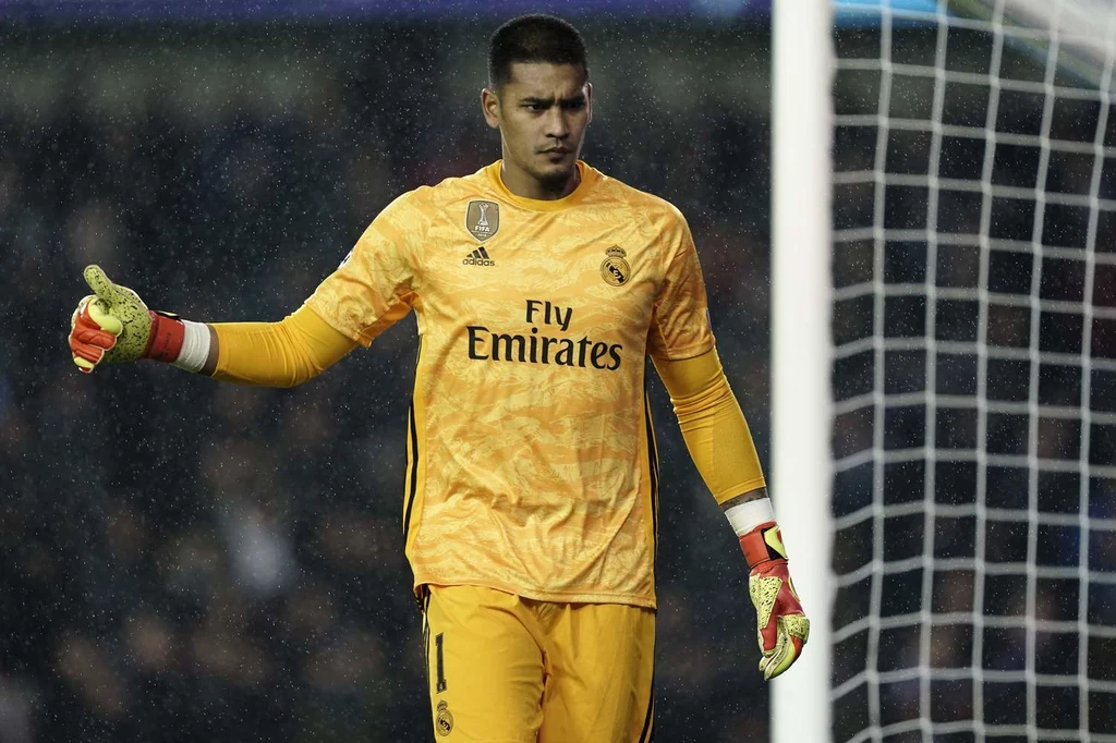 Alphonse Areola w barwach Realu Madryt Alphonse Areola w barwach Realu Madryt