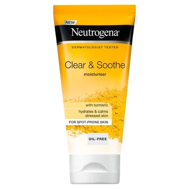 NEUTROGENA Clear & Soothe Krem do twarzy z kurkumą 75 ml - 0