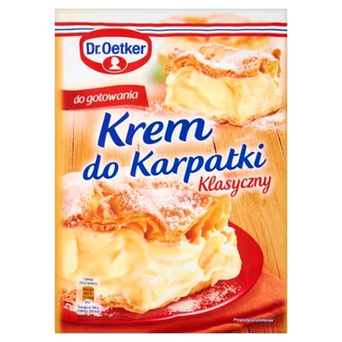 Dr. Oetker Krem do karpatki klasyczny 240 g - 2
