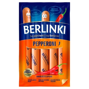 Berlinki Kiełbasa pepperoni 250 g - 4