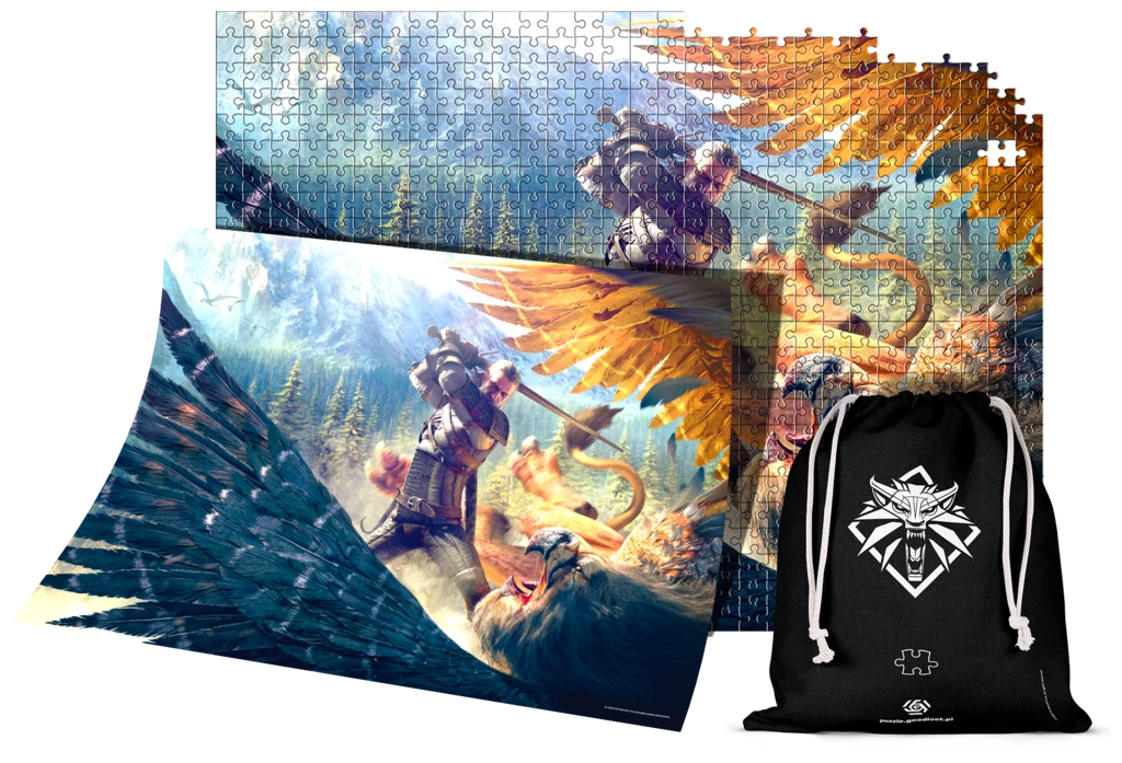 Puzzle Wiedźmin 3: Dziki Gon - Gryf Puzzle Wiedźmin 3: Dziki Gon - Gryf