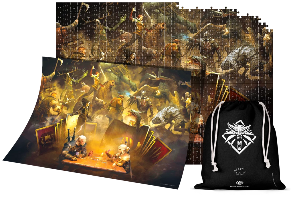 Puzzle Wiedźmin 3: Dziki Gon - Gwint Puzzle Wiedźmin 3: Dziki Gon - Gwint