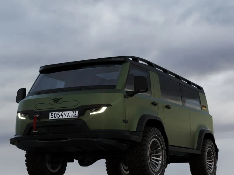 Taki będzie nowy UAZ? / Fot: Instagram