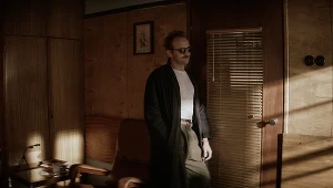 Borys Szyc w scenie z serialu "Warszawianka"