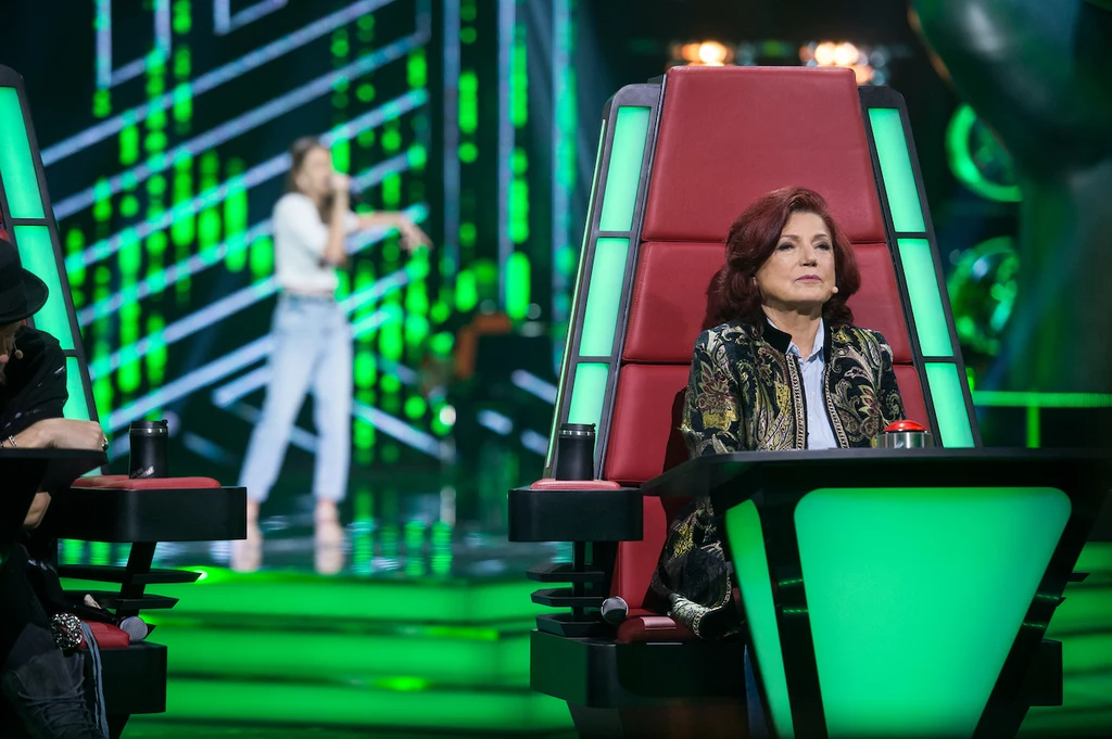 Urszula Dudziak w roli trenerki "The Voice of Poland"