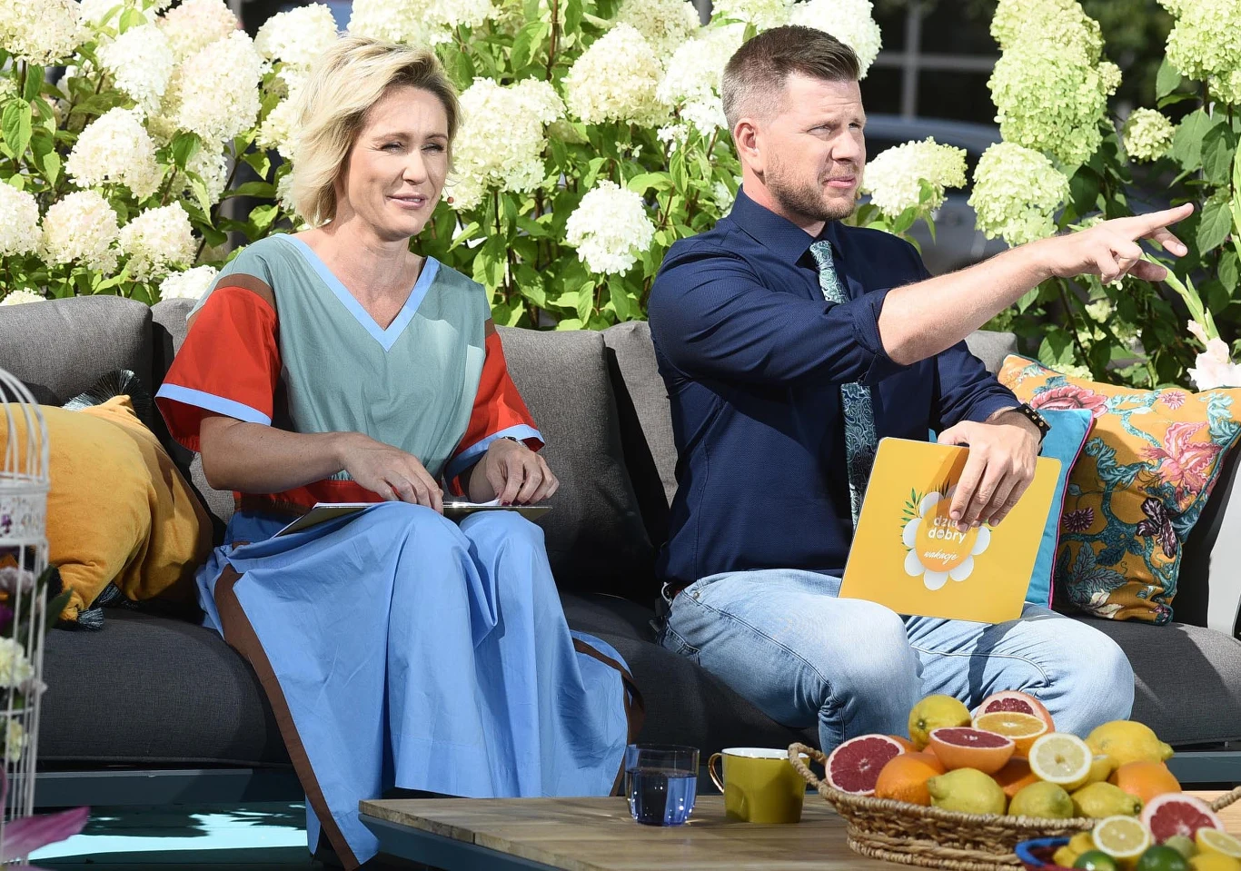 Małgorzata Ohme i Filip Chajzer Małgorzata Ohme i Filip Chajzer