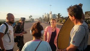 Martyna Wojciechowska na planie 11. sezonu "Kobiety na krańcu świata"