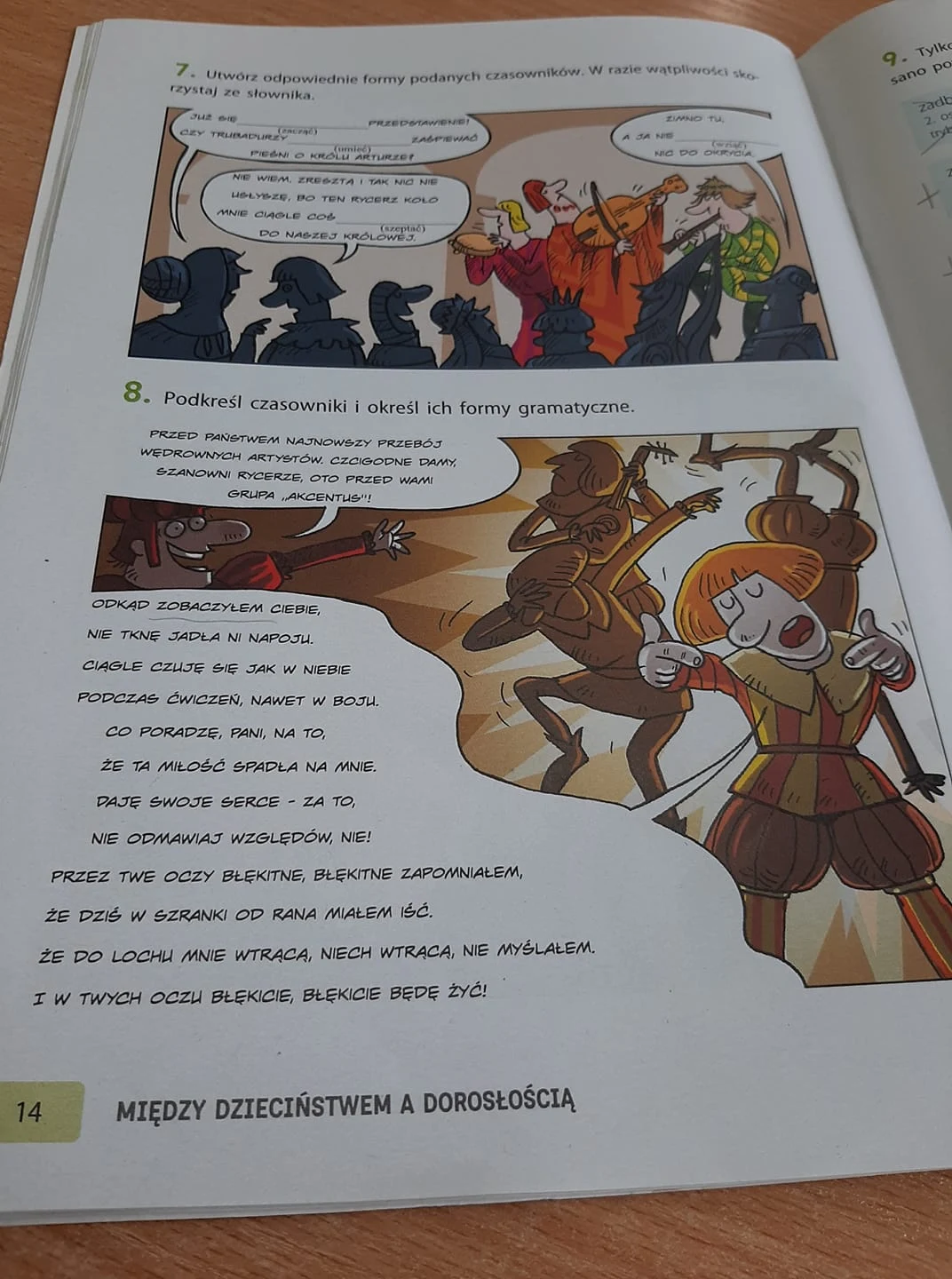 Parafraza piosenki Zenka Martyniuka znalazła się w podręczniku szkolnym, fot. Facebook Parafraza piosenki Zenka Martyniuka znalazła się w podręczniku szkolnym, fot. Facebook