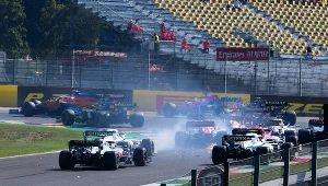 Jeden z momentów wielkie kraksy